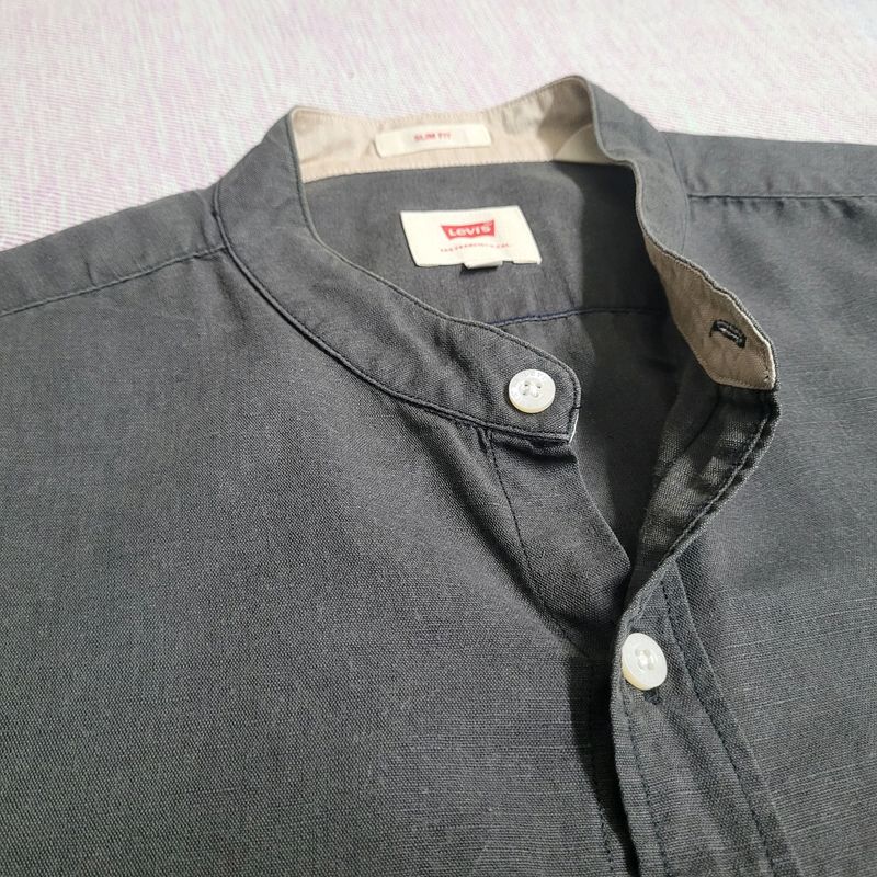 Levis Slim Fit Linen Cotton Casual Shirt