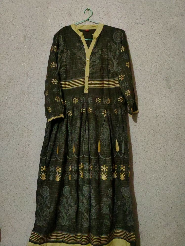 Women's Anakali Kurti (XL)