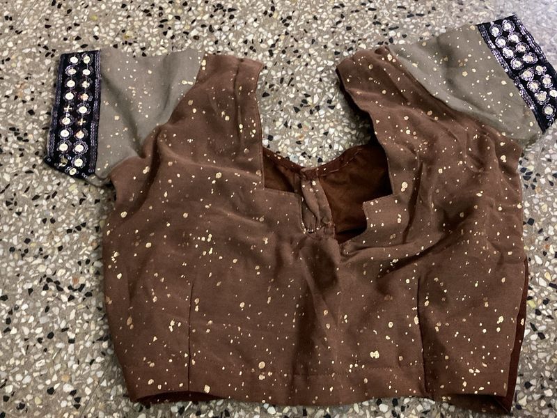 Shades Of Brown Blouse For Grabs