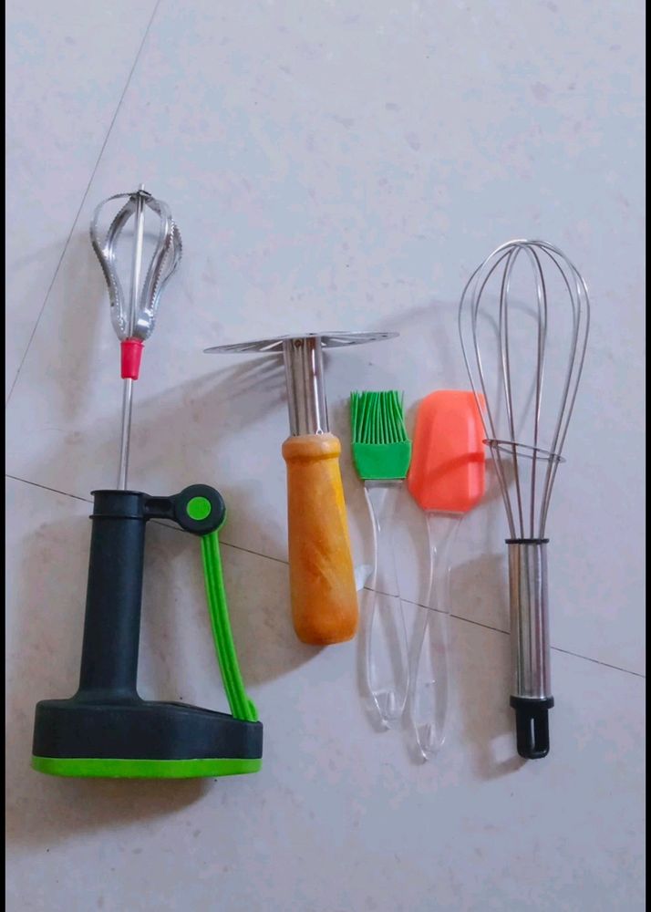 Pack Of 5 Kitchen Tools