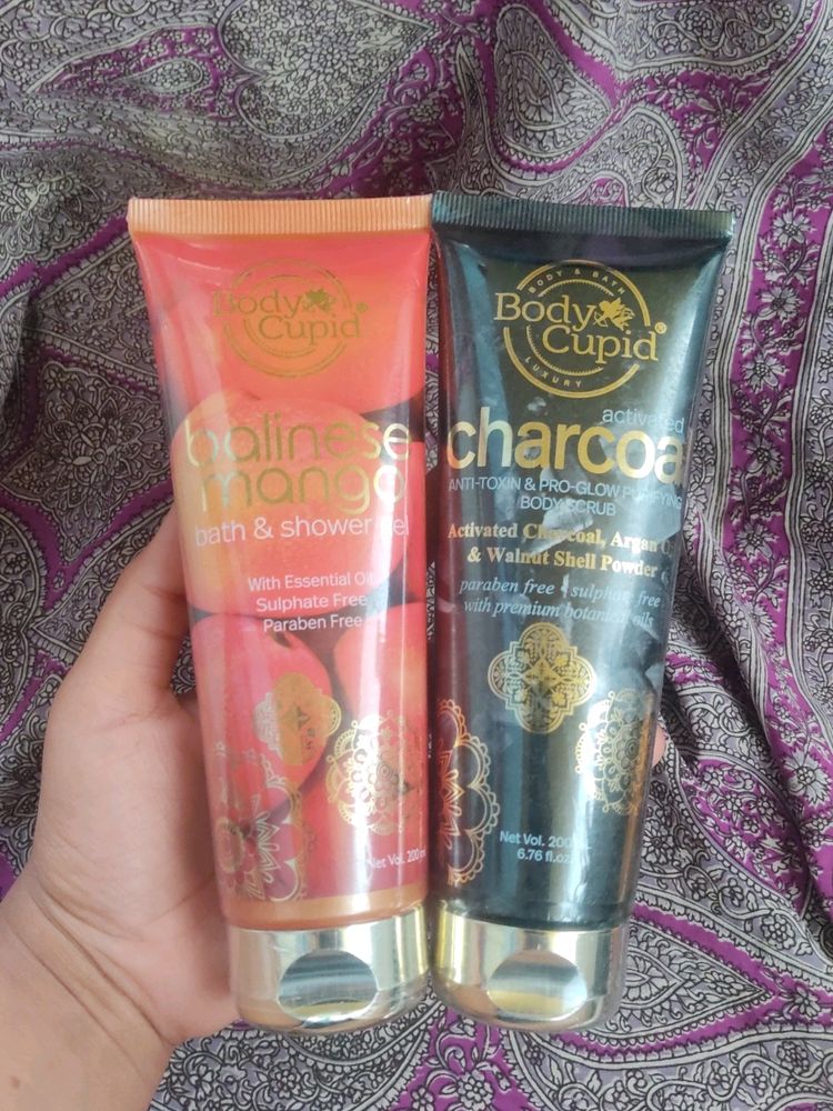 Body Care Combo - Shower Gel And Scrub