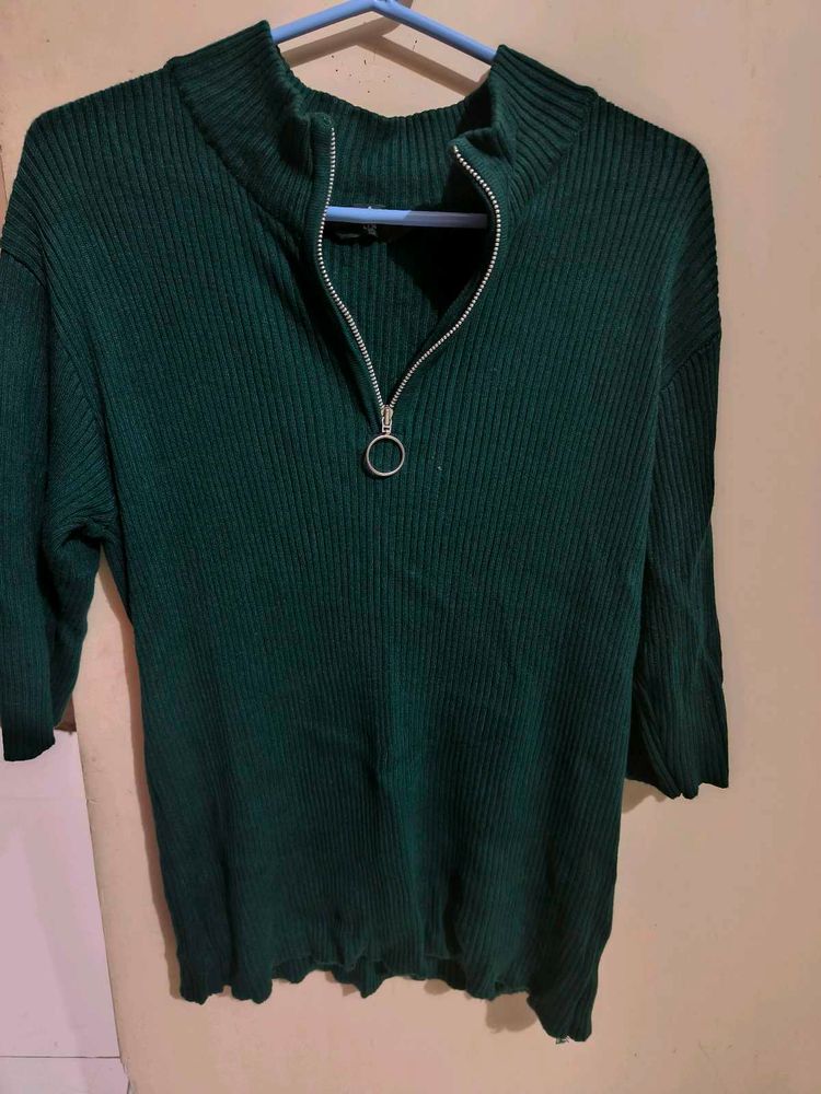 Dark Green Top