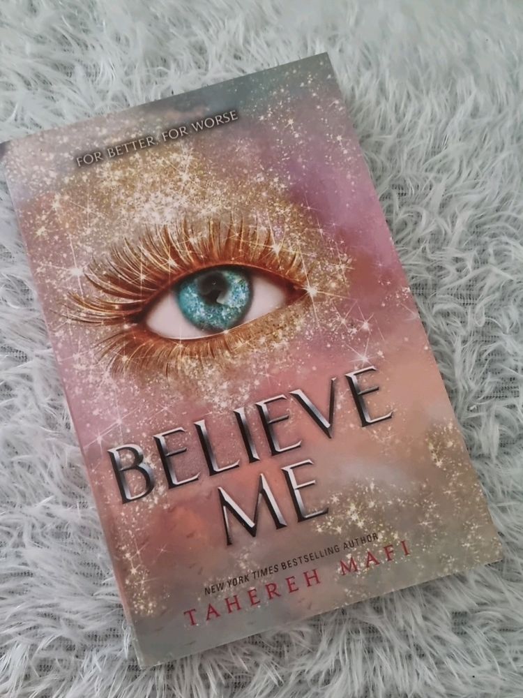 Believe Me Book