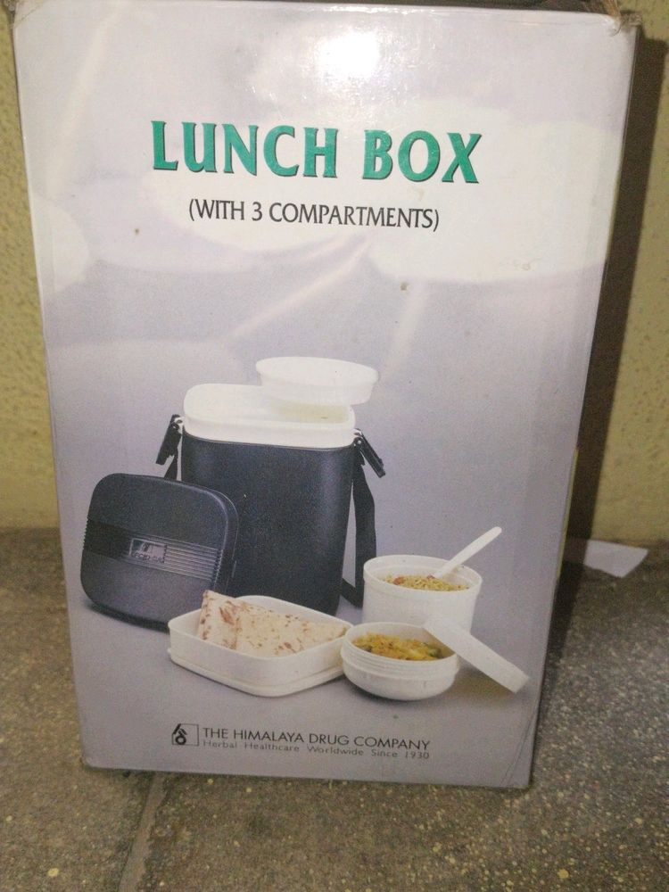Lunch Box With 3 Compartments