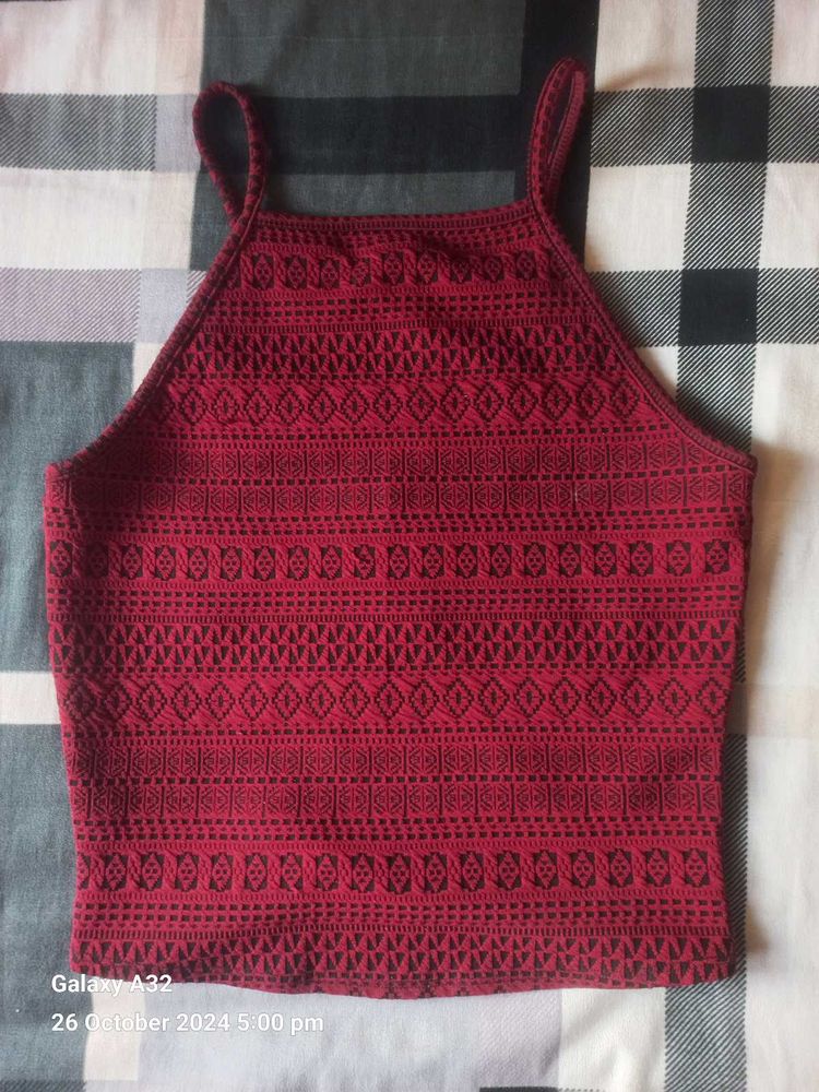 Maroon Camisole