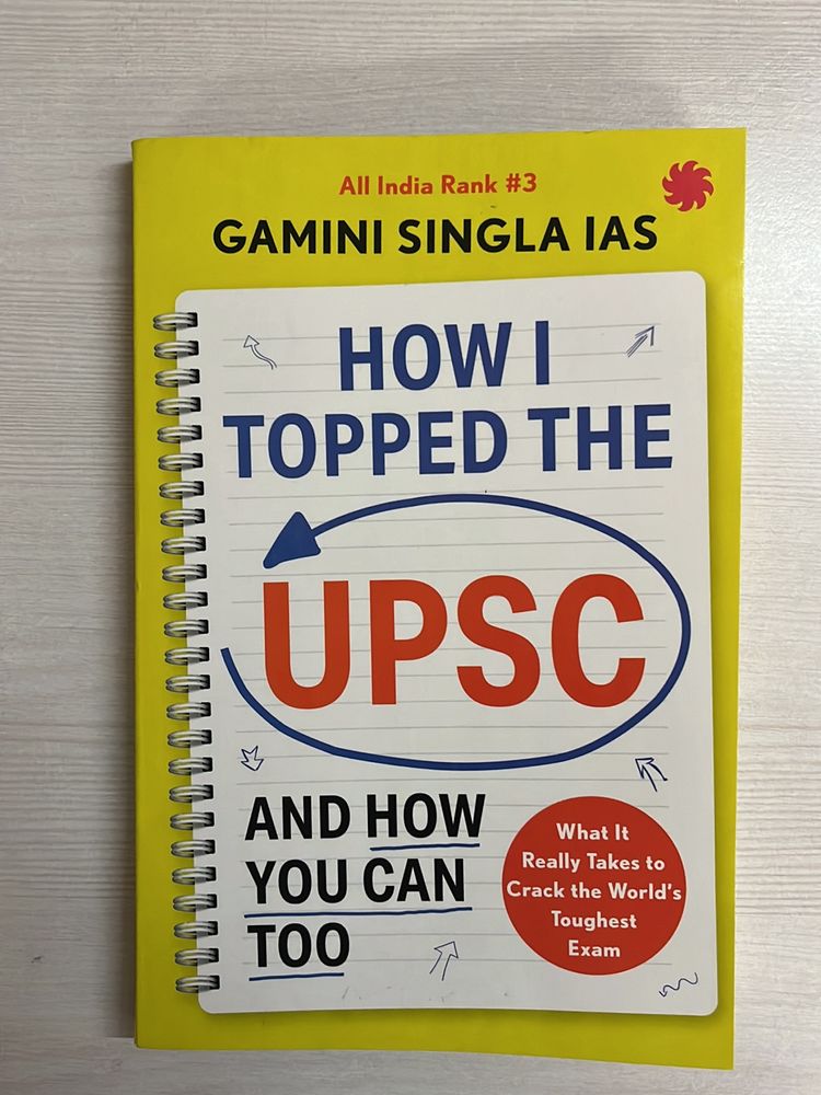 UPSC Topper Gamini Singla Ias Book