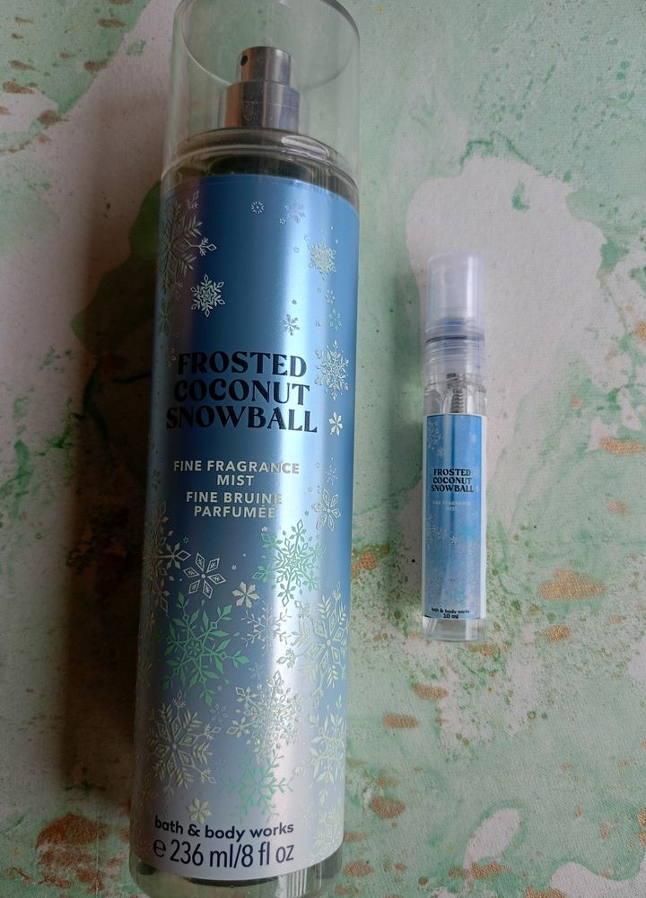 Frosted Coconut Snowball Mist 10 ml Sample/Decant