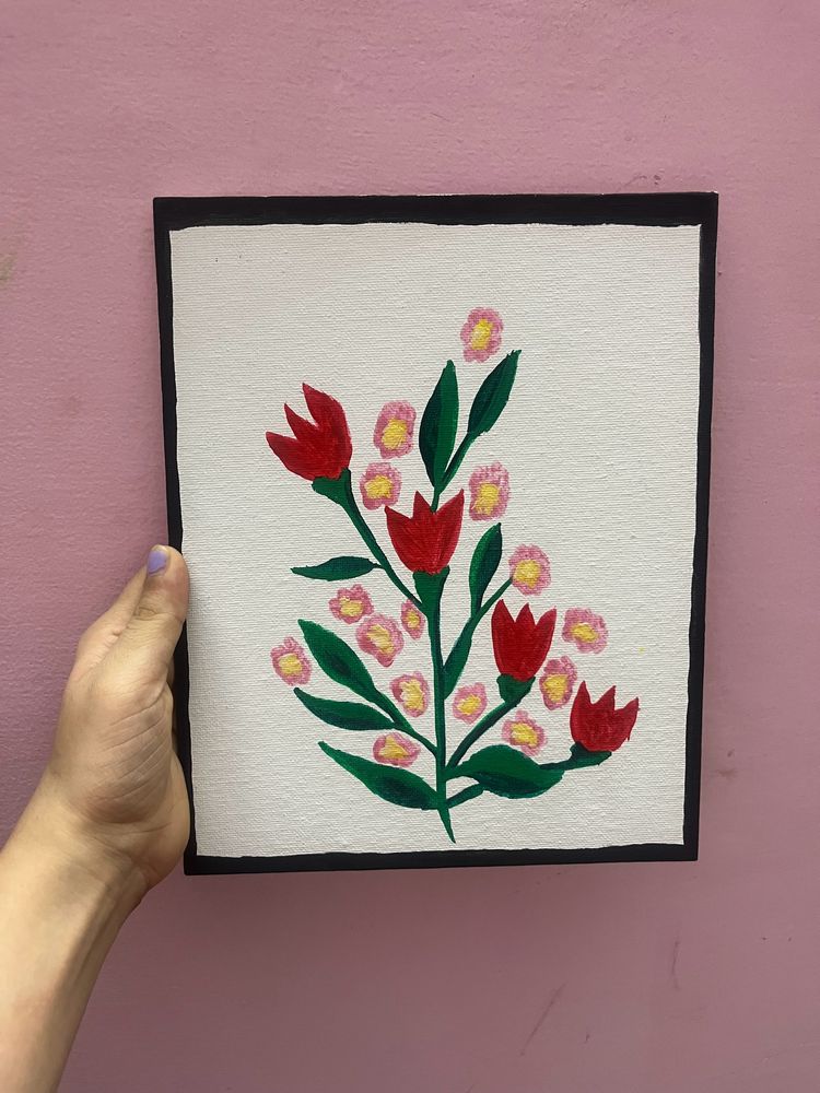 Canvas Painting- Flowers