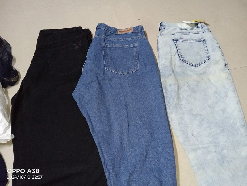 Jeans 👖 Women 3 Pc