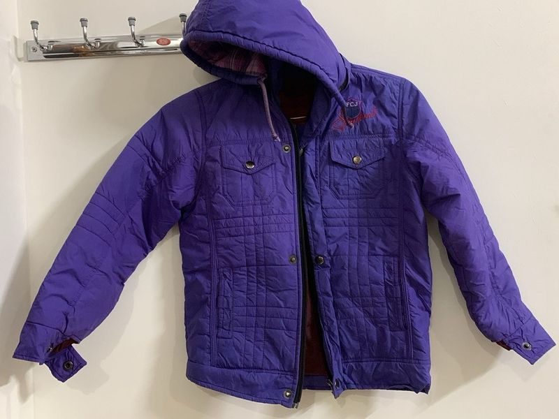 Jnisex Purple Jacket For Kid