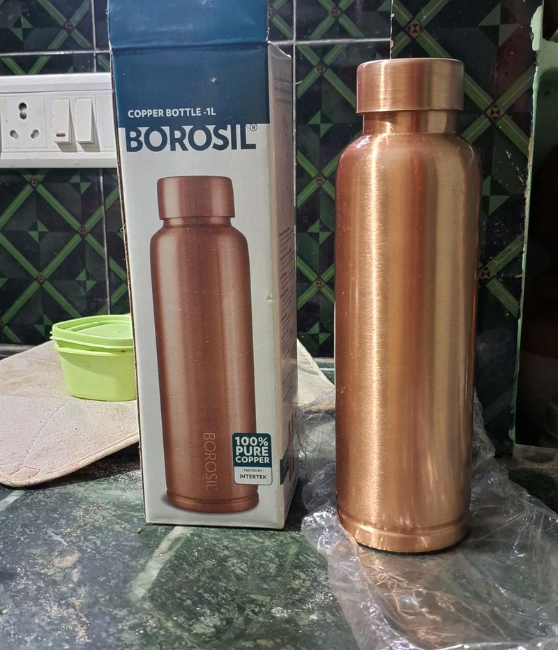 Borosil Copper Bottle