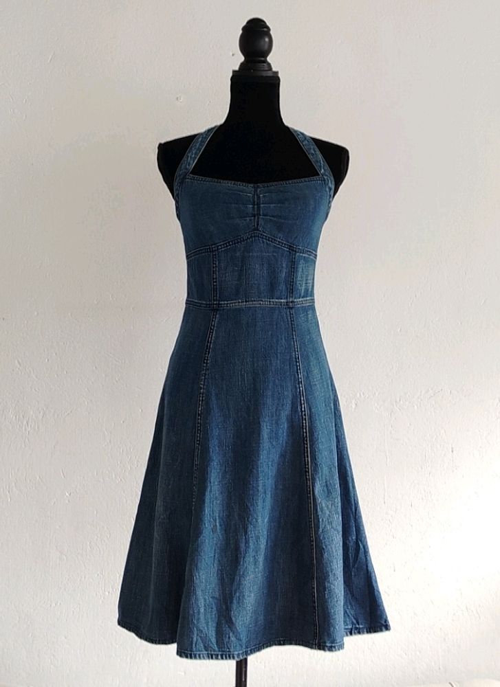 Vintage Sisley Denim Dress