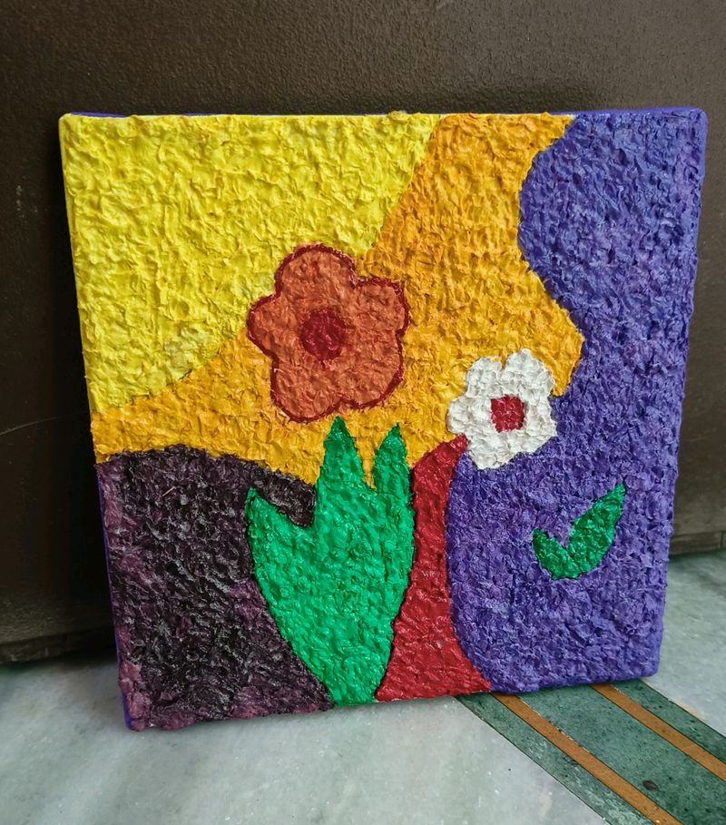 Canvas Based Textured Wall Decor