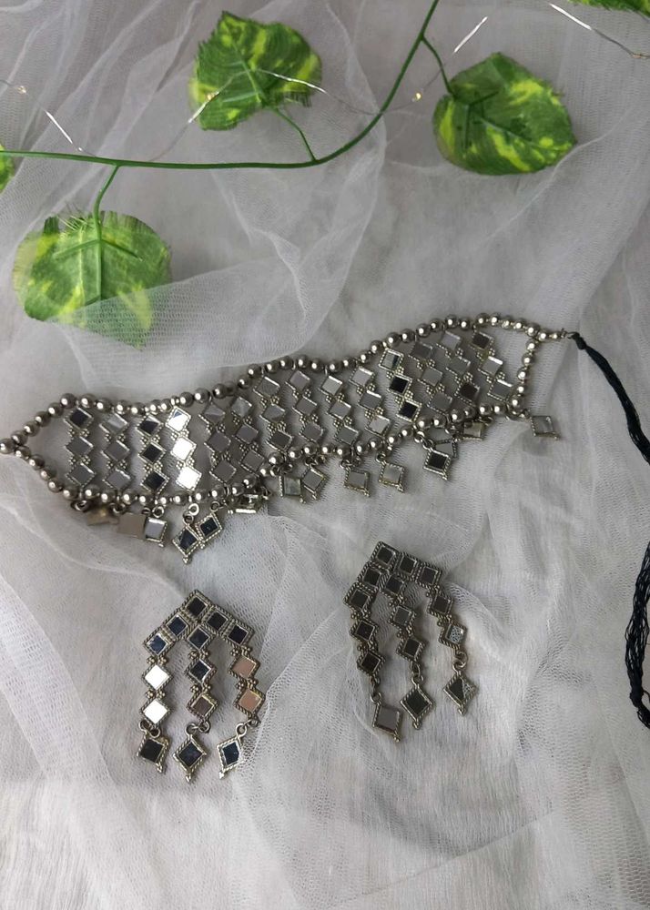 Oxidised  Necklace  Set