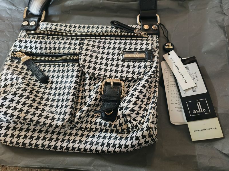 Dior Style Sling Bag Black & White