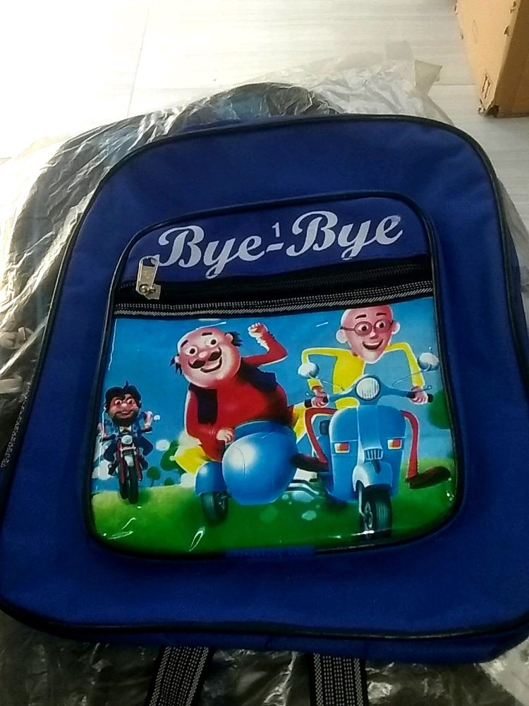 Kids Bag Blue Colour Unused