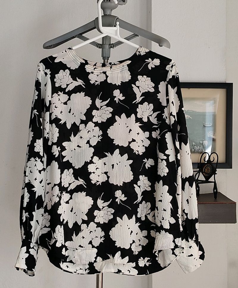 Mark & Spencer Floral Print Top