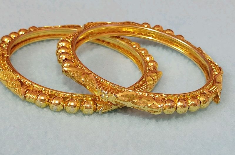 Gold Plated Bangles