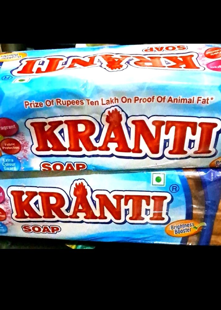 Kranti Soap (Washing  Clothes)