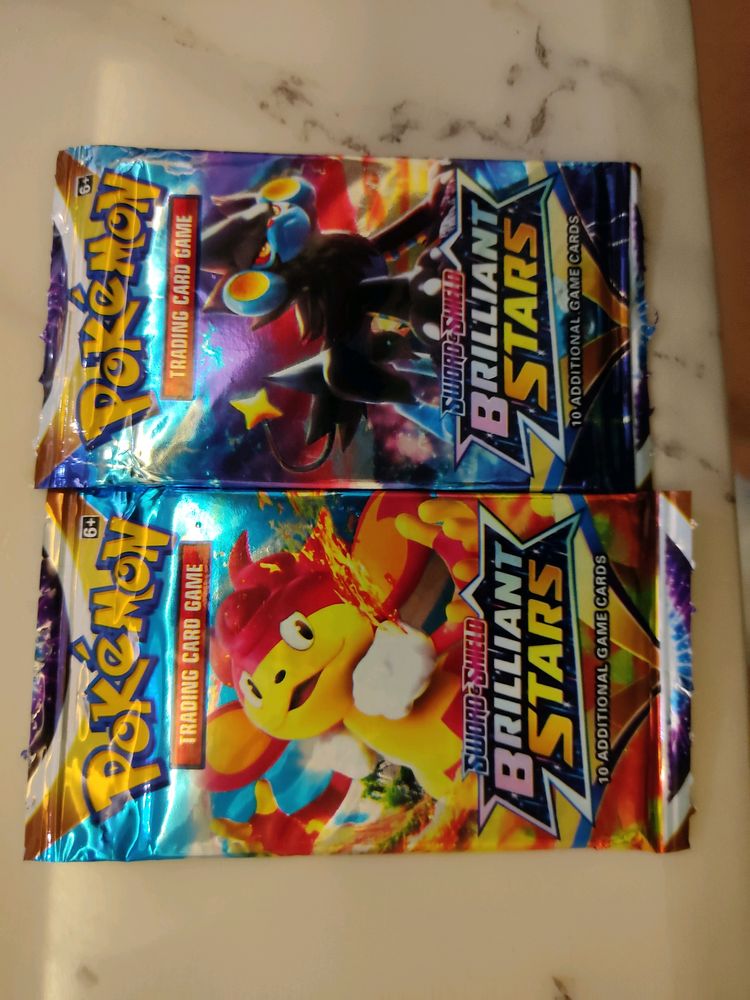 3 Booster Packs Of Pokemon Cards