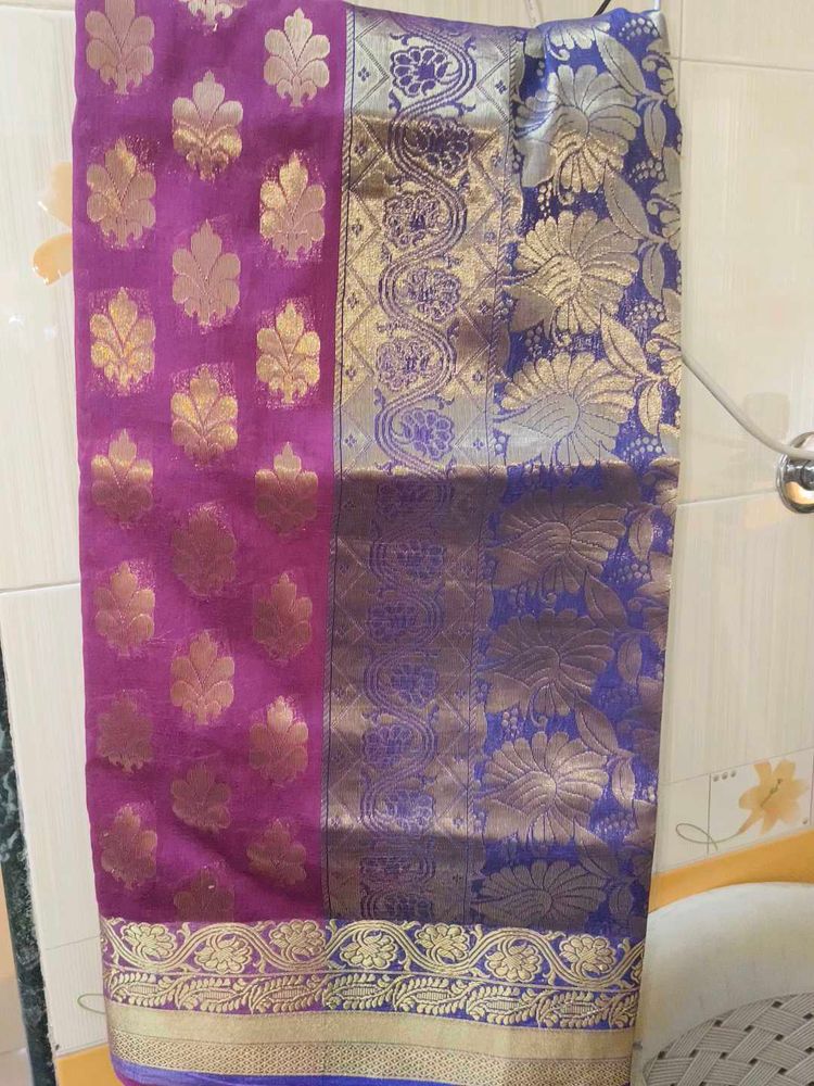 Saree With Blouse (Good Condition)