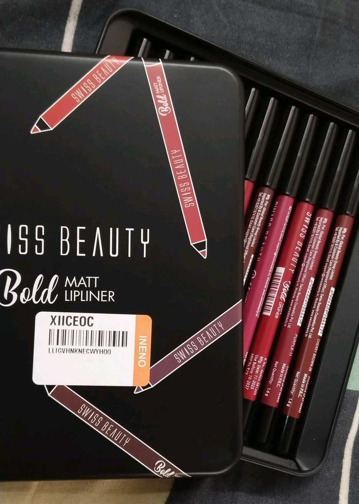 12 Swiss Beauty Lip liners Set