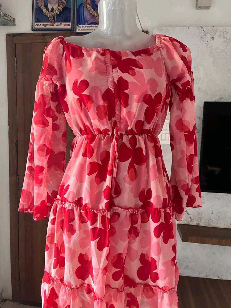 Trendy Flared Dress