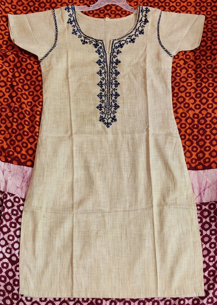 Khadi Cotton KURTA; Worn Only Once