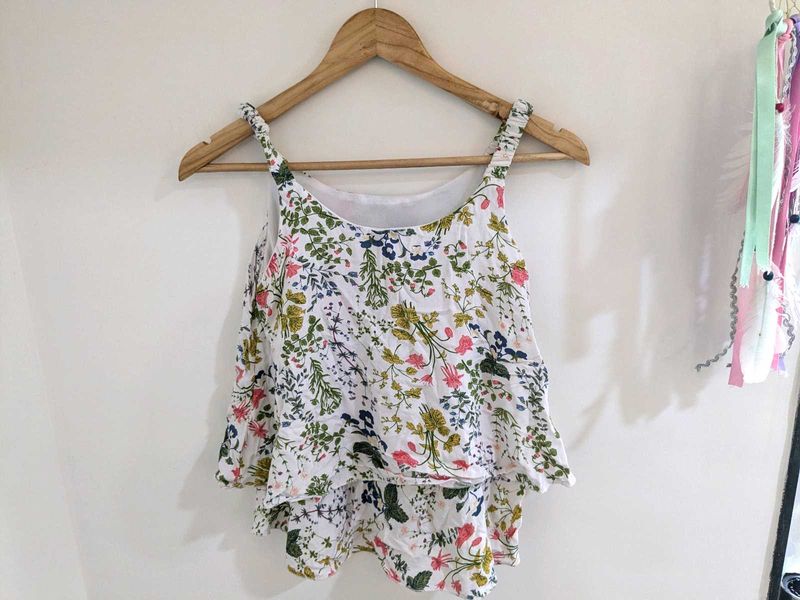 Floral Crop Top