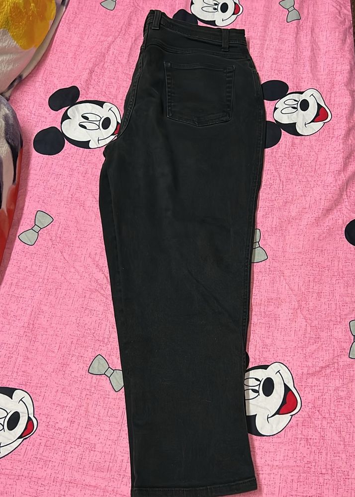 Black Flared Jeans