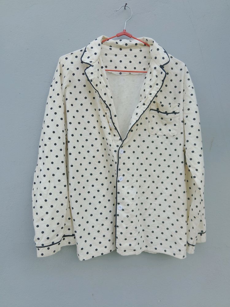 Polka Dot Tee For Sleepwear