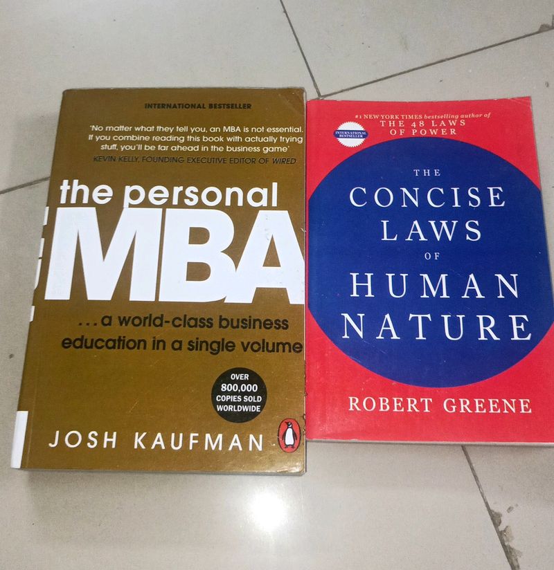 The Personal Mba And Laws Of Human Nature