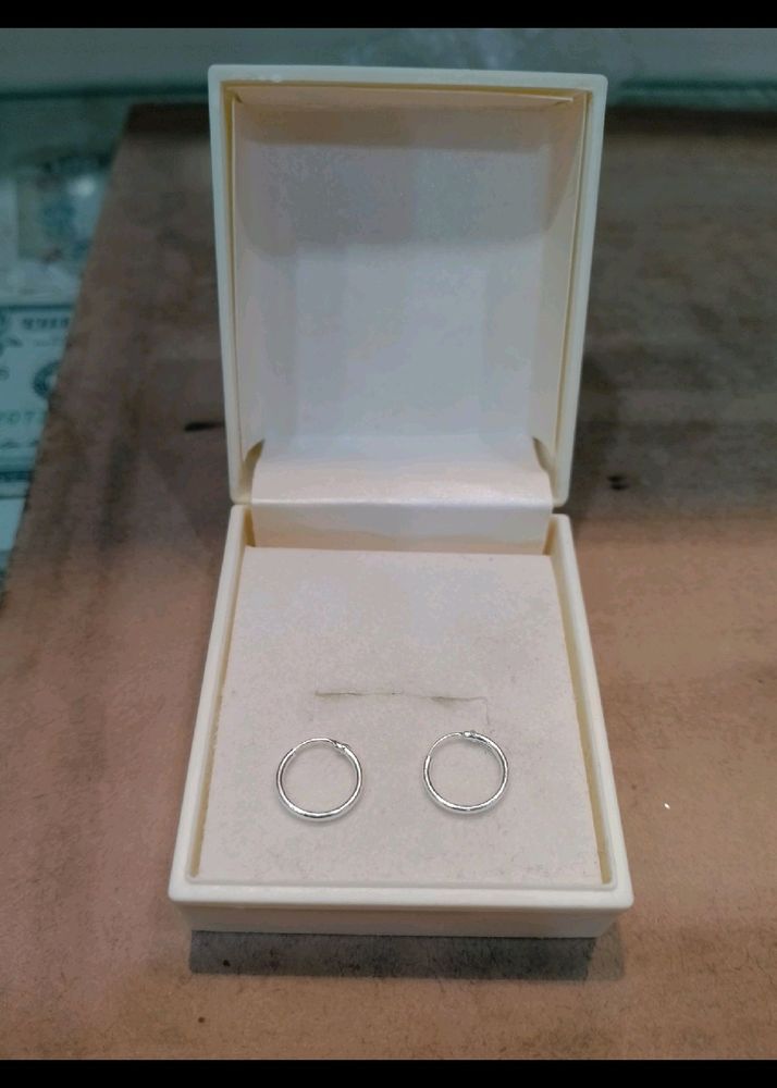 Diamond  Bali Pure Silver Stud (Pairs)