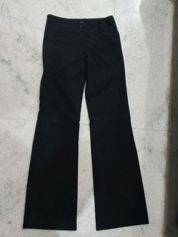 BLACK BOOTCUT PANT