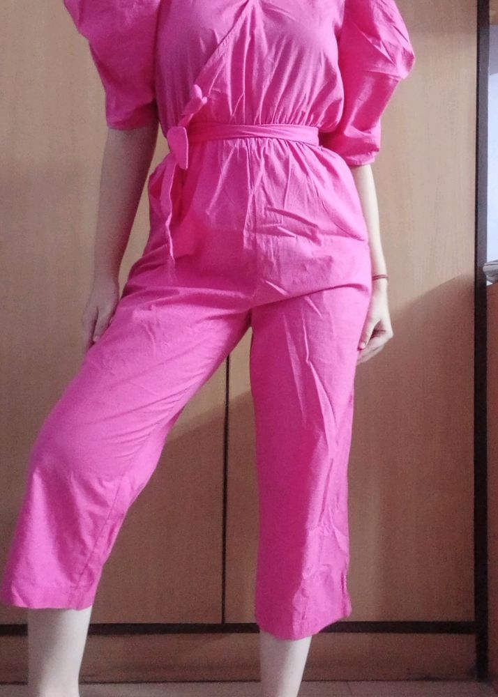 Pink Jumpsuit