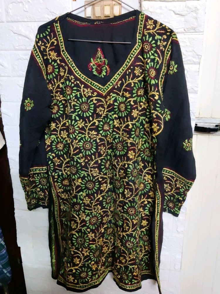 Short Kurta with Beautiful Thread Work