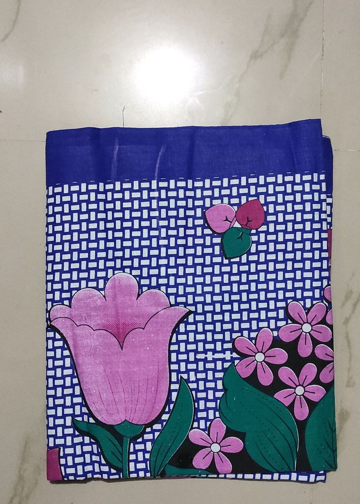 Pure Cotton Single Bedsheet