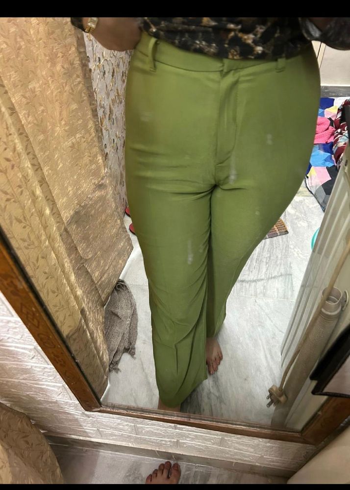 Women Trouser With Freebie