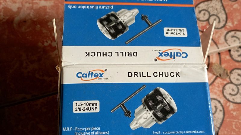 10mm brand new drill Chuck + key