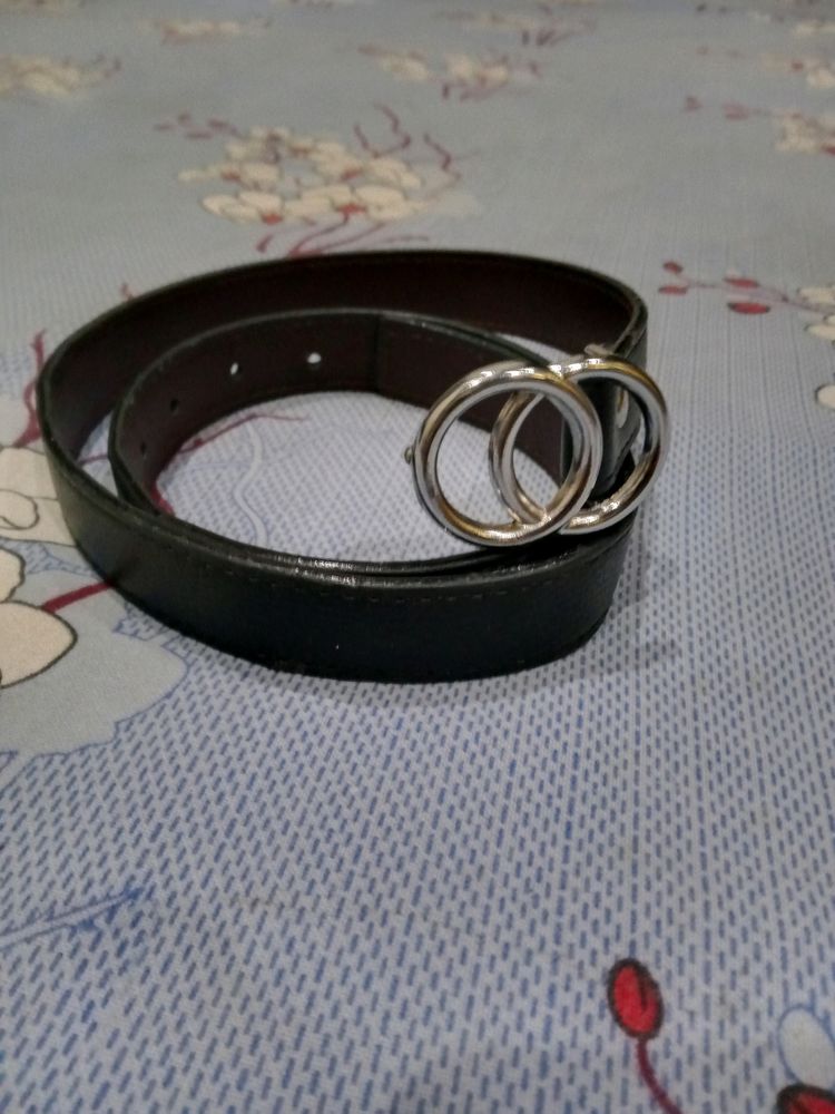 Black Rings Belt For Women