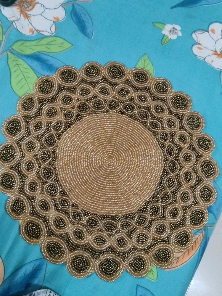 Beaded Hand Made Mats