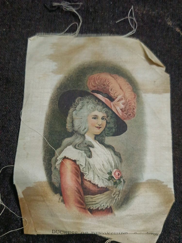 Antique Silk Painting