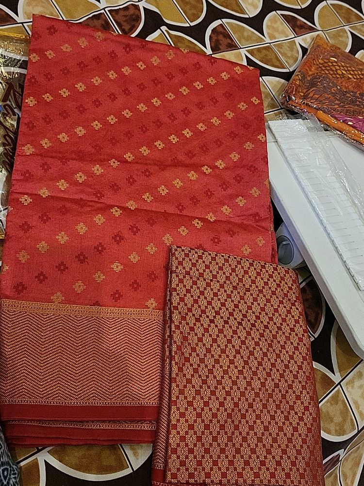 Silk Saree With Blouse