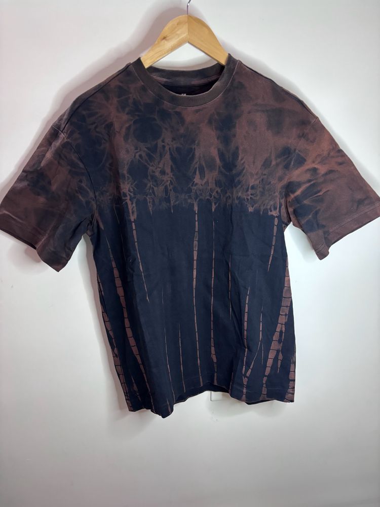 H&M Black  Tie Dye T-shirt XS