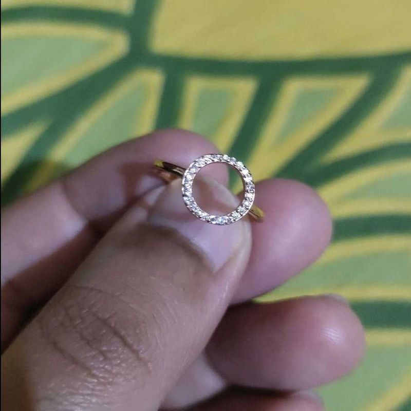 GIVA 925 silver Rose Gold Connected To Life Ring