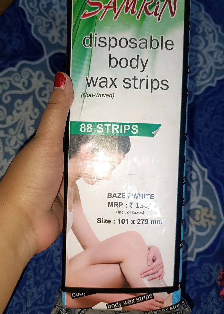 Wax Strips+ Freebie❤😍,✅