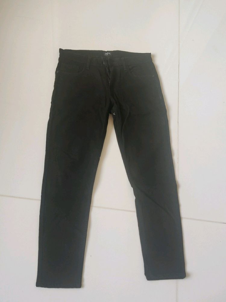 Mens Black Denim