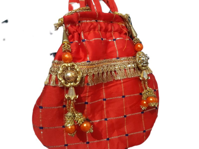 Red Potli Bag