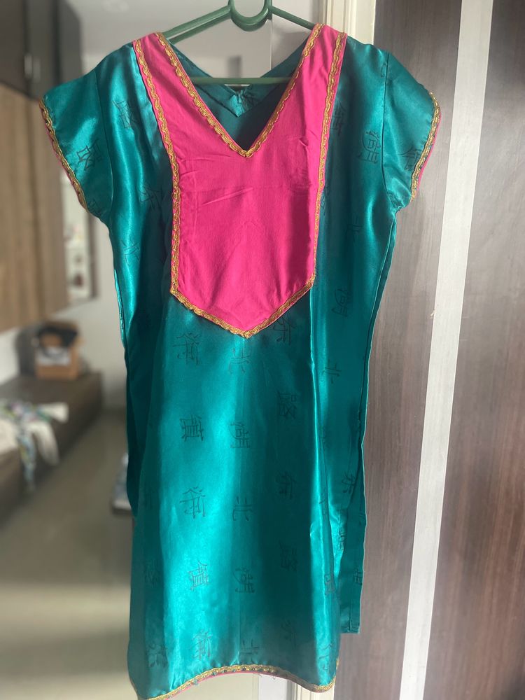 Stiched Silk Comfort Ladies Kurti L Size