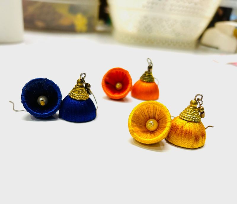 Thread Jewellery Earrings